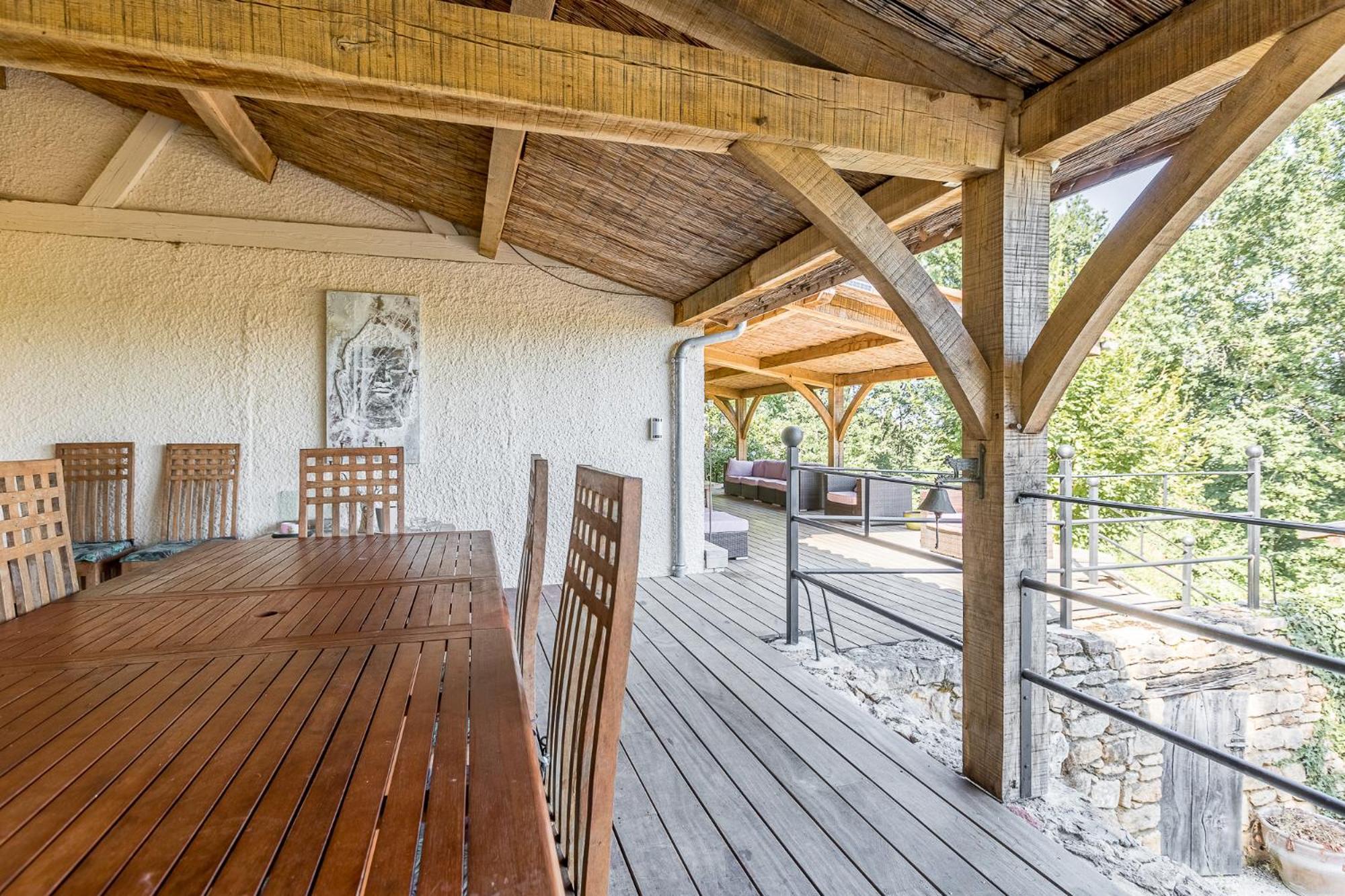 Vila Avec, Piscine, Tennis. Villa Rivaux Ngoại thất bức ảnh